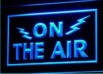 ON THE AIR Radio Recording Studio Light Signs